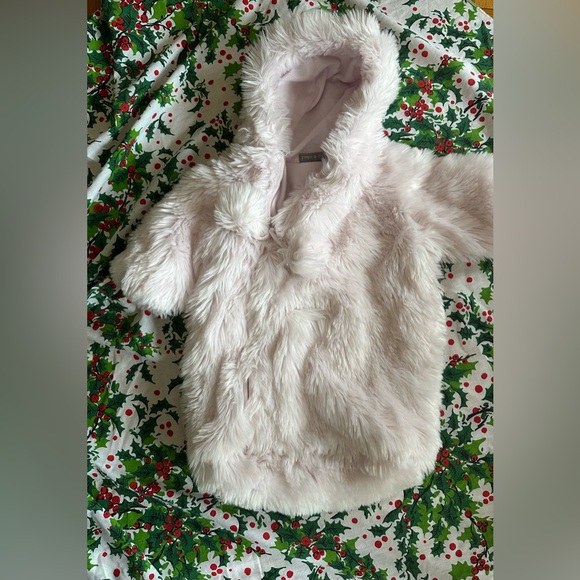 COPY - London and Cole Pom-Pom Bunting Suit Light Pink. One Piece Faux Fur! Bab… - Picture 10 of 11